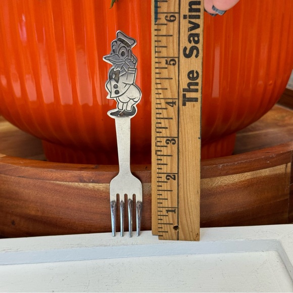 Vintage Walt Disney Donald Duck Stainless Child's Fork Bybonny Japan - Picture 7 of 9